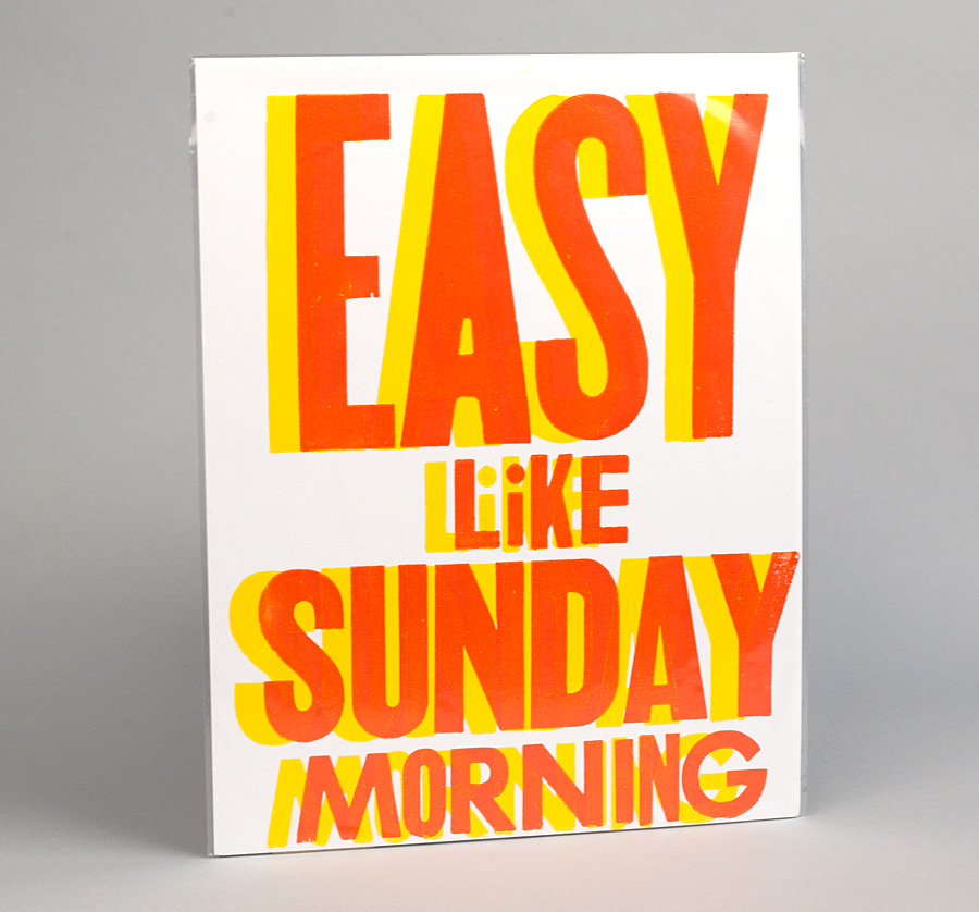 Sarah Utter Easy Like Sunday Morning at